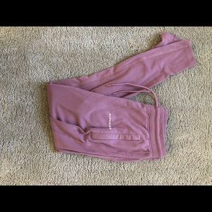 Alphalete plum joggers size M